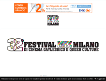 Tablet Screenshot of festivalmixmilano.com